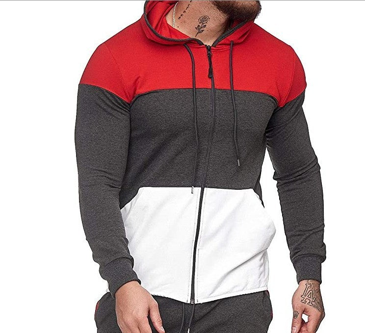 Sweat à Capuche Homme Zippé