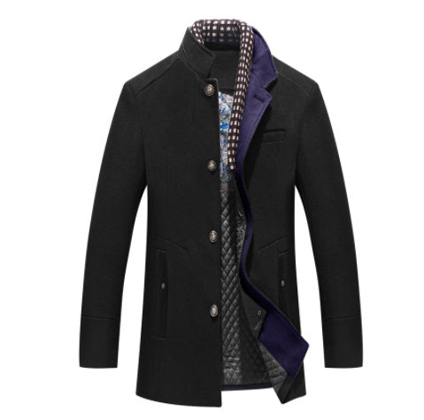 Manteau mi-long homme