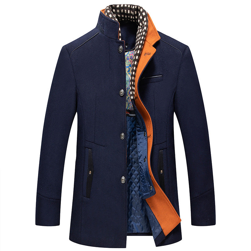 Manteau mi-long homme