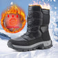 Bottes de neige chaudes doublées de molleton pour hommes et femmes