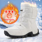 Bottes de neige chaudes doublées de molleton pour hommes et femmes