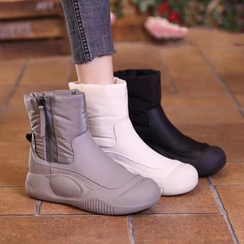 Bottes d'hiver en peluche,