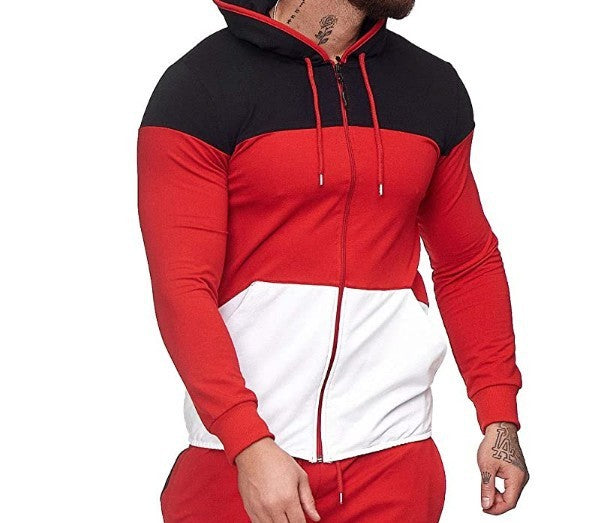 Sweat à Capuche Homme Zippé